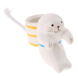 Max Creative Ceramic Mini Backpack Self Watering Animal Flower Pot Sea Dog