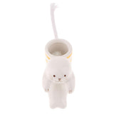 Max Creative Ceramic Mini Backpack Self Watering Animal Flower Pot Sea Dog