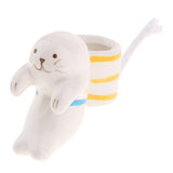 Max Creative Ceramic Mini Backpack Self Watering Animal Flower Pot Sea Dog