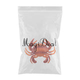Max Fake Model Dispaly Artificial Marine Animals Decoration Red Crab - A