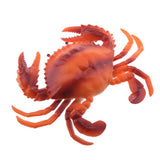 Max Fake Model Dispaly Artificial Marine Animals Decoration Red Crab - A