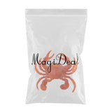 Max Fake Model Dispaly Artificial Marine Animals Decoration Red Crab - B