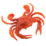 Max Fake Model Dispaly Artificial Marine Animals Decoration Red Crab - B