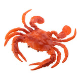 Max Fake Model Dispaly Artificial Marine Animals Decoration Red Crab - B