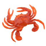 Max Fake Model Dispaly Artificial Marine Animals Decoration Red Crab - B