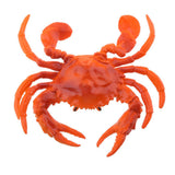 Max Fake Model Dispaly Artificial Marine Animals Decoration Red Crab - B