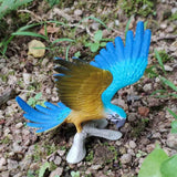 Max Miniature Animals Birds Model Figurine Statue Scupltue Toy Macaw