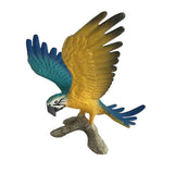 Max Miniature Animals Birds Model Figurine Statue Scupltue Toy Macaw