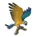 Max Miniature Animals Birds Model Figurine Statue Scupltue Toy Macaw