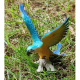 Max Miniature Animals Birds Model Figurine Statue Scupltue Toy Macaw