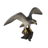 Max Miniature Animals Birds Model Figurine Statue Scupltue Toy  Peregrine Falcon