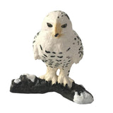 Max Miniature Animals Birds Model Figurine Statue Scupltue Toy  Snowy Owl