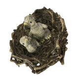Max Miniature Animals Birds Model Figurine Statue Scupltue Toy  Birds with nest