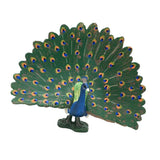 Max Miniature Animals Birds Model Figurine Statue Scuplture Toy  Peacock