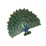 Max Miniature Animals Birds Model Figurine Statue Scuplture Toy  Peacock