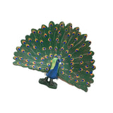 Max Miniature Animals Birds Model Figurine Statue Scuplture Toy  Peacock