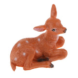 Max Fairy Garden Supplies Resin Mini Deer Micro Landscape Home Lawn Ornament A