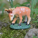 Max Mini Deer Figurines Lawn Ornament Animal Statues Garden Art A