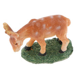 Max Mini Deer Figurines Lawn Ornament Animal Statues Garden Art A