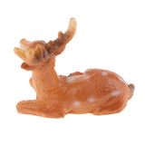 Max Mini Deer Figurines Lawn Ornament Animal Statues Garden Art C