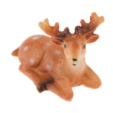 Max Mini Deer Figurines Lawn Ornament Animal Statues Garden Art C