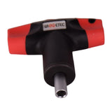 Max 6.35mm 1/4" T Type Socket Wrench Fixed Torque Hex Screwdriver Driver 3N.m