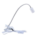 Max Flexible Lamp Holder Clip E27 Base Gooseneck Clip Lamp for Plant Grow Lights