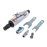 Max Mini Air Straight Die Grinder Kit 1/4" and 1/8" Collets Air Compressor Tool