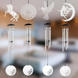 Max Wind Metal Chime Home Tubes Decor Hanging Bell Garden Creative Unicorn