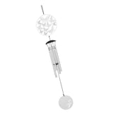 Max Wind Metal Chime Home Tubes Decor Hanging Bell Garden Creative Butterfly