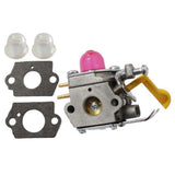 Max Carburetor kit For Poulan Weedeater 530071752 530071822 ZAMA C1U-W18