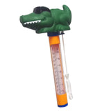 Max Pool & Spa Thermometer Floating Water Temperature Meter Crocodile in Glasses