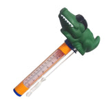 Max Pool & Spa Thermometer Floating Water Temperature Meter Crocodile in Glasses