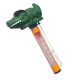 Max Pool & Spa Thermometer Floating Water Temperature Meter Crocodile in Glasses