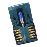 Max 10pcs Hex Shank Security Bit with Extension Bit Precision Screwdriver Set