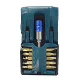 Max 10pcs Hex Shank Security Bit with Extension Bit Precision Screwdriver Set
