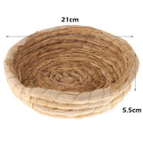 Max Woven Straw Bird Nest Cage Birdhouse/Bed House for Parrot Pigeon etc Style_2