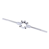 Max Die Stock Holder Thread Tap Wrench Round Handle Bar Tools E:38x14mm