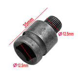 Max 1/2'' Drill Chuck Adaptor For Impact Wrench Conversion Tools No Screw