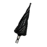 Max Metal Cone Spiral Drill Bit Triangle/Hex Shank Hole Cutter Hex Shank 4-32