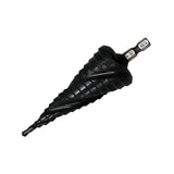 Max Metal Cone Spiral Drill Bit Triangle/Hex Shank Hole Cutter Hex Shank 4-32