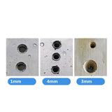Max Metal Cone Spiral Drill Bit Triangle/Hex Shank Hole Cutter Hex Shank 4-32