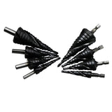 Max Metal Cone Spiral Drill Bit Triangle/Hex Shank Hole Cutter Hex Shank 4-12