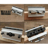 Maxbell NEW Doweling Jig Self Centering Wood Dowel Tool Clamp Tool Precise Drilling