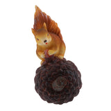 Max Mini Squirrel Figurines Lawn Ornament Animal Statues Garden Art Decor 19cm