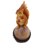 Max Mini Squirrel Figurines Lawn Ornament Animal Statues Garden Art Decor 20cm