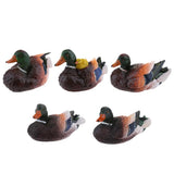 Max Creative Resin Craft Floating Duck Decoy Garden Ornament Mother and Child