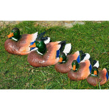 Max Creative Resin Craft Floating Duck Decoy Garden Ornament Left