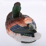 Max Creative Resin Craft Floating Duck Decoy Garden Ornament Left