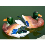 Max Creative Resin Craft Floating Duck Decoy Garden Ornament Left